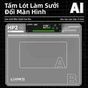 Luowei LW-HP2 Màn Hình LCD Sửa Chữa Tấm Sưởi 2 Lớp Có Thể Điều Chỉnh Nhiệt Độ Cho Điện Thoại Máy Tính Bảng Tháo Dỡ Dụng Cụ