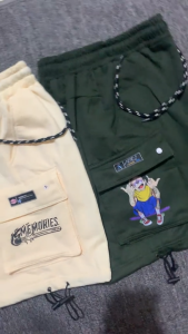 Meentut Apparel Cargo Pendek Premium Fleece Cowok/Cewek Dewasa 280 Distro Bandung Short