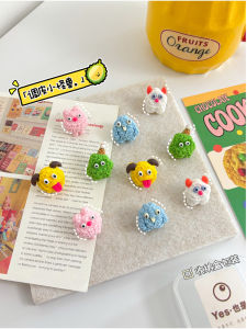 Colorful Cartoon Monster 3D Pushpins Cork Board Felt Board Decorations for Kindergarten Arts And Crafts Metal Pins