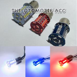 LAMPU LED STOP REM BAYONET 30 MATA KEDIP UNTUK MOBIL MOTOR KAKI 2 DC 12 VOLT RUNNING - TOA