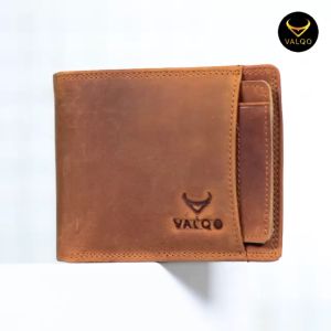 [VALQO] ROBIN Dompet Kulit Sapi Crazy Horse CH Kartu Foto Koin Uang Dompet Pendek Dompet Lipat Dompet Kartu