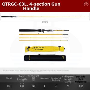 Travel Friendly Telescopic Spinning Rod
