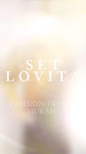 [FTMVL] Setelan 2in1 Lovita / Setelan Wanita / One Set Wanita / Setelan Wanita Terbaru / Setelan / Stelan Wanita Kekinian / Baju Setelan Wanita Dewasa / Stelan Wanita Terbaru / VL02