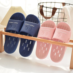 Summer Bath Slippers Home Bathroom Anti-slip Quick-drying Couples Plastic Slippers Mens Sandals Hole Eye Bathroom Slippers