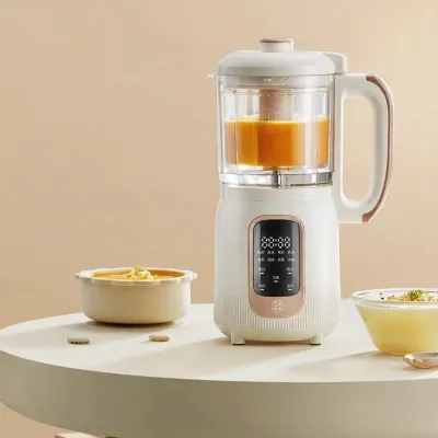 me you | Stainless Steel Baby Food Maker Steaming Cooking Mixing Grinding Machine