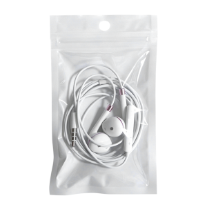 PESTON | Crystal Case Feel Paint Colorful In-ear Stereo Wired Headphone with Surround Sound Phone Control