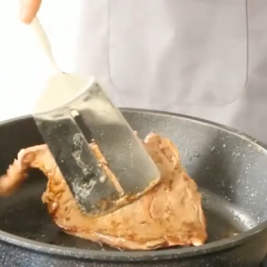 1pc Stainless Steel Fish Fryer Tongs Food Tongs Fish Tongs Non-stick Tongs Steak Spatula Kitchen Tools Restaurant Kitchen Ramadan Mubarak