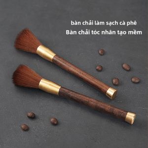 Defasilk | Coffee Grinder Cleaning Brush with Wooden Handle and Soft Bristles
