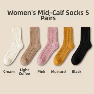 Warm Thick Cotton Socks for Women Autumn Winter