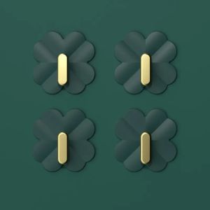 ตัวอักษรสี่ใบ ตัวรับน้ำหนักแรง ติดได้ด้วยน้ำตาล ติดประตู ติดเสื้อผ้า ใช้ในบ้าน น้ำหนักเบา ติดได้ด้วยน้ำมัน