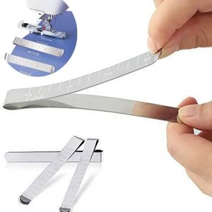 3/5Pcs Sewing Clips Stainless Steel Hemming Clips For DIY Sewing Stitching Pinning Marking Quilting Ruler Supplies\\n\\n What Are Stainless Steel Hemming Clips?\\n\\nStainless steel hemming clips are innovative tools designed to replace traditional sewing pins in various sewing projects. These clips are made from high-quality stainless steel, making them durable and long-lasting. They are perfect for DIY sewing enthusiasts looking to enhance their stitching and quilting skills while ensuring accuracy and efficiency.\\n\\n Key Features & Benefits\\n\\n- **Lightweight yet tough**: The clips are light enough to be flexible, yet strong enough to hold fabric securely in place.\\n- **Smooth springs**: The smooth springs ensure comfort during frequent use, reducing finger fatigue.\\n- **Long-term durability**: The stainless steel construction ensures these hemming clips will last for years, making them a worthwhile investment for any sewing enthusiast.\\n- **Professional measurements**: The hem ruler measures up to 3 inches wide, allowing for precise hemming.\\n\\n How They Compare to Traditional Sewing Pins\\n\\nTraditional sewing pins have been used for generations, but they come with their drawbacks. Stainless steel hemming clips offer several advantages over traditional pins:\\n\\n- **No broken needles**: Hemming clips eliminate the risk of broken needles during sewing.\\n- **Easier to use**: Hemming clips are easier to manipulate than pins, especially for those with limited dexterity.\\n- **No damage to fabric**: Unlike pins, hemming clips won't leave marks or damage delicate fabrics.\\n\\n How to Use Stainless Steel Hemming Clips\\n\\nUsing stainless steel hemming clips is simple and straightforward. Follow this step-by-step guide to get started:\\n\\n1. Fold your fabric to the desired hem width.\\n2. Open the hemming clip like a bobby pin.\\n3. Slide the clip over your folded fabric.\\n4. Hold the fabric securely in place while sewing.\\n\\n Tips for Effective Use\\n\\n- **Keep the clips clean**: Regularly clean the clips to maintain their smooth operation.\\n- **Store them properly**: Store the clips in a safe place to prevent damage.\\n- **Use them for various projects**: Hemming clips can be used for a wide range of sewing projects, including hemming clothing, curtains, skirts, pants, and shorts.\\n\\n Troubleshooting Common Issues\\n\\n- **Clip won't open**: If the clip won't open, try gently bending it back into shape.\\n- **Clip doesn't hold fabric securely**: Make sure the clip is fully closed and the fabric is properly folded before sewing.\\n\\n Why Choose Stainless Steel Hemming Clips?\\n\\nStainless steel hemming clips offer several benefits that make them an excellent choice for any sewing enthusiast:\\n\\n Long-Term Durability & Performance\\n\\nThe stainless steel construction ensures these hemming clips will last for years, making them a worthwhile investment for any sewing enthusiast.\\n\\n Versatility Across Sewing Projects\\n\\nHemming clips can be used for a wide range of sewing projects, including hemming clothing, curtains, skirts, pants, and shorts.\\n\\n Ease of Use & Comfort\\n\\nHemming clips are easy to manipulate and comfortable to use, making them perfect for those with limited dexterity.\\n\\nIn conclusion, stainless steel hemming clips are an excellent addition to any sewing enthusiast's toolkit. They offer a more efficient and accurate alternative to traditional sewing pins, while also providing long-term durability and versatility. Try them out today and see the difference they can make in your sewing projects!\"