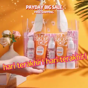 Kit Khusus GMEELAN: Gel Peeling, Krim Pemutih, & Sunscreen SPF50 PA++++