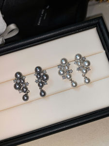 CAFFTI | Luxury Silver Pearl Earrings