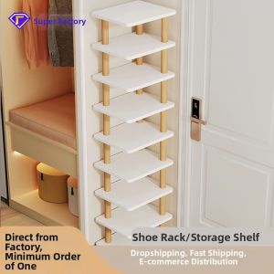Compact Narrow Indoor Shoe Rack