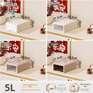 DOCOXO | Hộp Đựng Trong Suốt Kiểu Ngăn Kéo