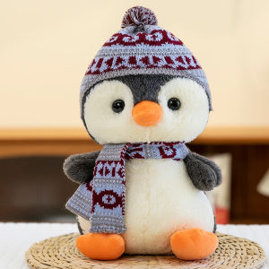 QIAOSHANG | Cute Realistic Penguin Plush Toy