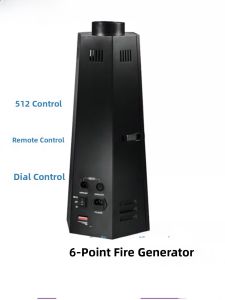 Stage Flame Thrower Oil Bar Outdoor Performance Wedding Hexagonal Flame Machine Special Colorful Flame Oil Hexagonal Torch