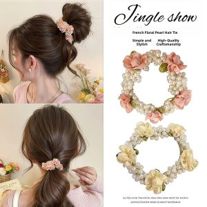 YOULE | Oil Painting Style Floral Hair Ties