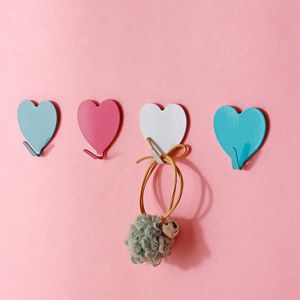 A LAU Stainless Steel Heart Shape Clothes Hanging Coat Hook Towel Bathroom Storage Hanger Decorative Hooks Wall Hooks Kitchen Organizer