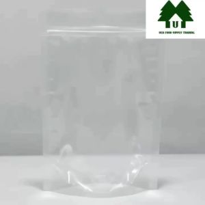 Full Clear Stand Up Pouch / Plastic Packaging Bag Resealable Pouch bag Approx 97-100pcs