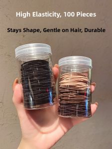 Basic High Elasticity Hair Ties for Women Durable Hair Bands Simple Design Hair Bands for Hair Styling Hair Accessories