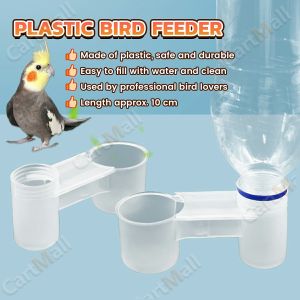 Pet Bird Drinker Feeder Water Bottle Cup Chicken Pigeon Special Drinking Feeding Tool for Poultry Pets