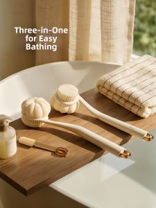 FaSoLa | Three in One Long Handle Bathing Brush