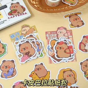 (SIZE TO ) SET 30 STICKER CAPYBARA DÁN MŨ BẢO HIỂM ĐIỆN THOẠI LAPTOP