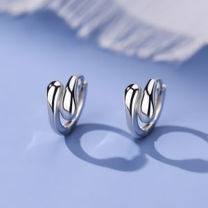 OUGUI | Sterling Silver Stylish Earrings
