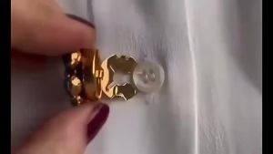 Rhinestone Button Cover Shirt Button Box DIY Accessories Alloy Flower Cufflinksble Cufflinks Button Cover for Men Women 1/3PCS