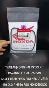 Karet Head Mega Pro New / Verza 150 OLD / Mega Pro Monoshock KRM Honda Thailand KD402