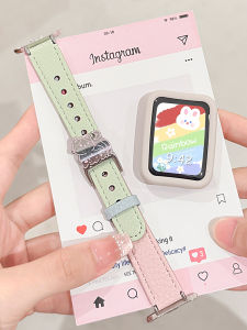Uhada | High Quality PU Leather Watch Band Compatible with XiaoMi and Redmi Smartwatches