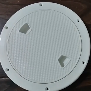 winibo Marine Boat RV White 4"/6"/8" Access Hatch Cover Screw Out Deck Plate