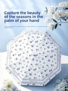 ZHENGYU | Sun Umbrella Sunscreen Anti-UV Rainproof Double Layer Automatic No Backlash