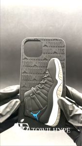 Softcase iPhone Bred Blue Hype 3D 11 Xr 12 13 Pro Max 14 8 Plus Mini