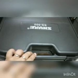 Newest SHURE SG-920/SG-900 Professional Dual Wireless Microphone With Charging Function with hard case