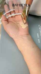 BAYBEYLA Flat-top & Angled Foundation Brush Tongue-shaped Foundation Brush Makeup Brushes