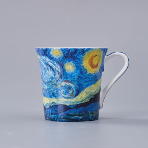 New Vintage Bone China Mug Van Gogh Art