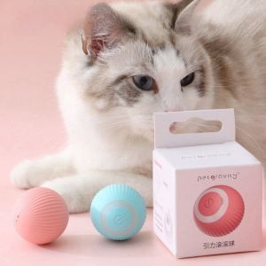 Petgravity Smart Cat Toys Automatic Rolling Ball Electric Cat Toys Interactive High Quality Cat Training Toys for Indoor Playing
