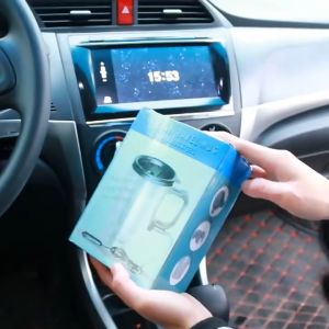 COD One Two Cups Gelas Cangkir Pemanas Mobil Air Elektrik Travel Mug 450ml - NJ88
