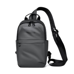 2025 New Mens Large Capacity Sports Backpack Shoulder Bag Simple Design Summer Trendy Brand Crossbody Bag for Youth Daily Use