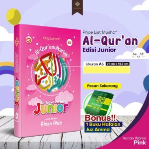 Alquran Junior Custom Nama Terjemahan Perkata Ukuran A5