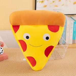QIAOSHANG | Cute and Creative Hamburger French Fries Pizza Plush Toy Pillow for Girls and Children