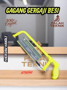 Gagang Gergaji Besi 12 inch Astino Plat Tebal Set Mata Gergaji