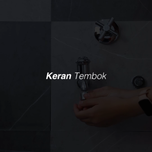 VONE Kran Air Tembok Keran Taman Kamar Mandi Bak Plastik ABS Chrome A4205