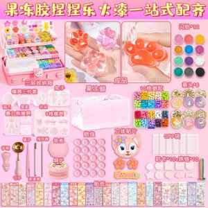 🐾Jelly Wax DIY Craft Sets Moulding Sets Squishy Toys Sets🧨 - DIY Craft Sets-Candle making Craft High Transparent Smokeless Candle Making Wax DIY Sets Pressure Reduction Toy Silicone Homemade Cats Paw DIY