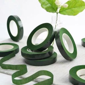 🔥Hutyet👍 Floral Green Paper Tape Handmade Diy Material Rose Bouquet Rod Wire Tape Floral Tape