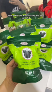 Rat Off Pills – Anti Rat Bait Repellent & Poison for Home Car & Kitchen (Ubat Tikus Tahan Lama) VDC