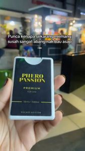 PHERO PASSION PREMIUM 18ML Minyak Wangi Lelaki Tahan Lama Phero Perfume Men