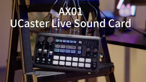 Ulanzi AX01 UCaster Live Sound Card Audio Mixer Control